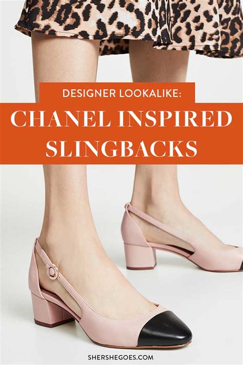 chanel flower sneakers replica|chanel sling back dupes.